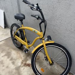 Wave Electric Cruiser Bike 26 Inch Tires 