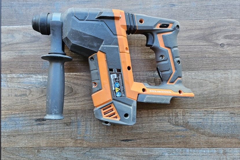 Ridgid 18v cordless sds plus hammer drill 