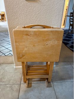TV  Trays Set of 4