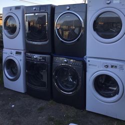 Set Washer & Electric Or Gas Dryer Different Brand And Prices