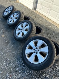 Subaru Outback 17” wheels 5x100 rims tires — Forester Crosstrek Fitment