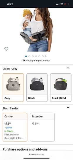 Baby must Hip Carrier