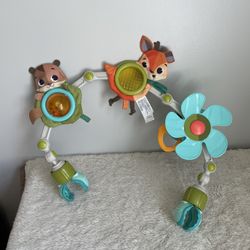 TINY LOVE MUSICAL NATURE STROLL STROLLER ARCH INTO THE FOREST STROLLERS CAR SEAT