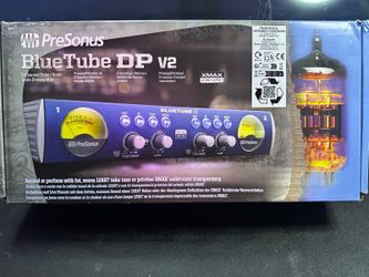 PreSonus BlueTube DP V2, L2-channel microphone Preamp NEW