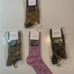 Gucci Sock $35 Each Brand New 