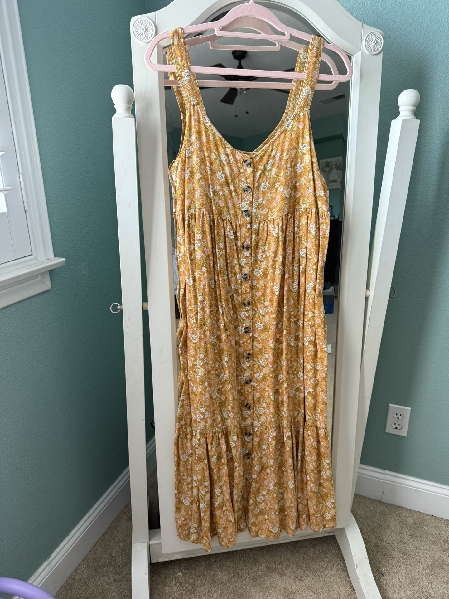 Yellow Summer Dress Size XXL