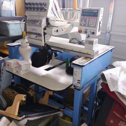 Happy embroidery Machine 