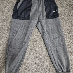 Nike Therma-Fit Gray Jogger Sweatpants L