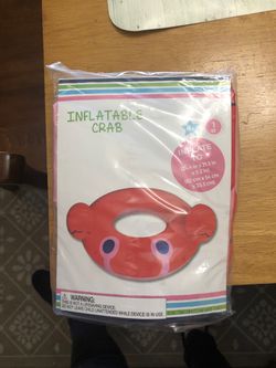 Never used inflatable crab