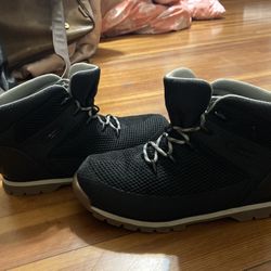 Authentic new black Timberland boots