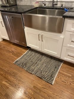 Tattered Tulip Woven 3x2 Rug