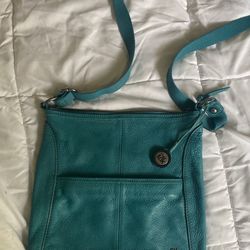 The Sak Teal Blue Crossbody Purse