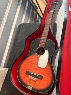 Vintage Sorento Acoustic Guitar w/ Original Case