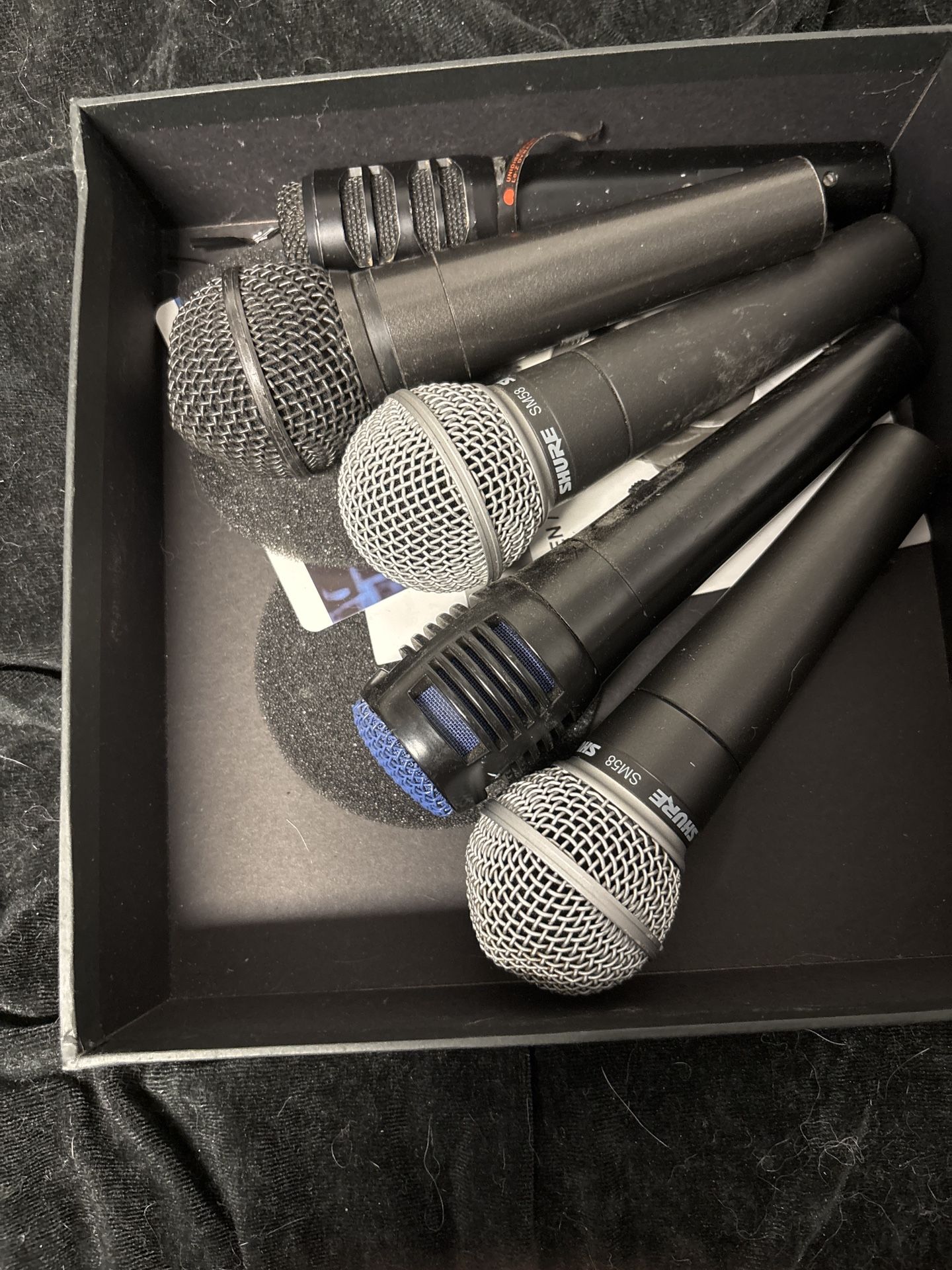 Box Of Random Microphones