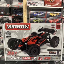Arrma Typhon Grom Brushless Buggy.