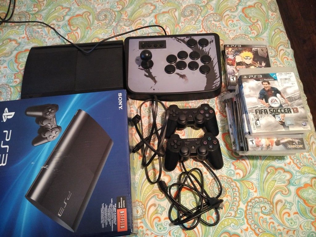 PlayStation 3 with 13 games