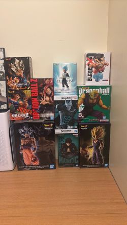 RARE Bandai/Banpresto Figure Collection- Anime figures!!!