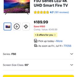 INSIGNIA TV for Sale!!