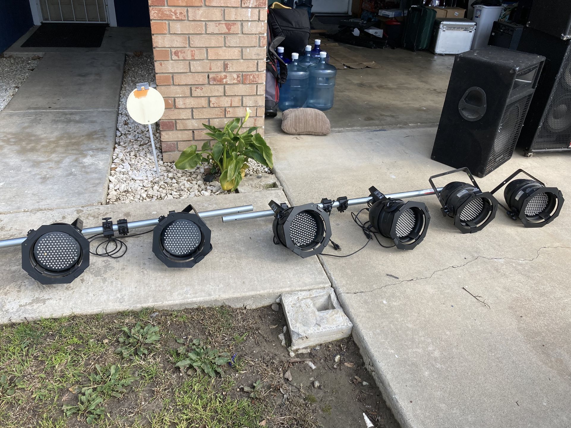 Luces American Dj P64 Led Plus