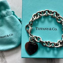 Tiffany & Co Heart Tag Bracelet 