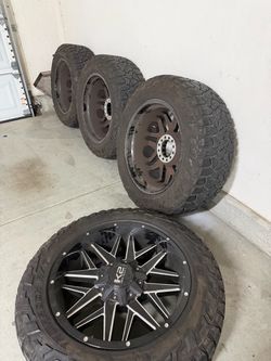 K2 Off-Road Wheels with Tires Set of 4