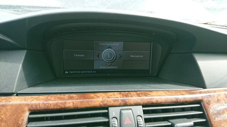 2009 BMW CCC navigation with screen and controller