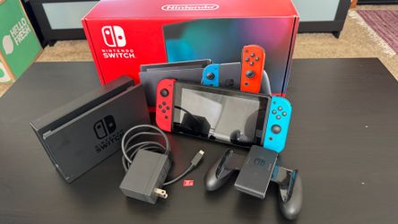Nintendo Switch w/  128gb sd card