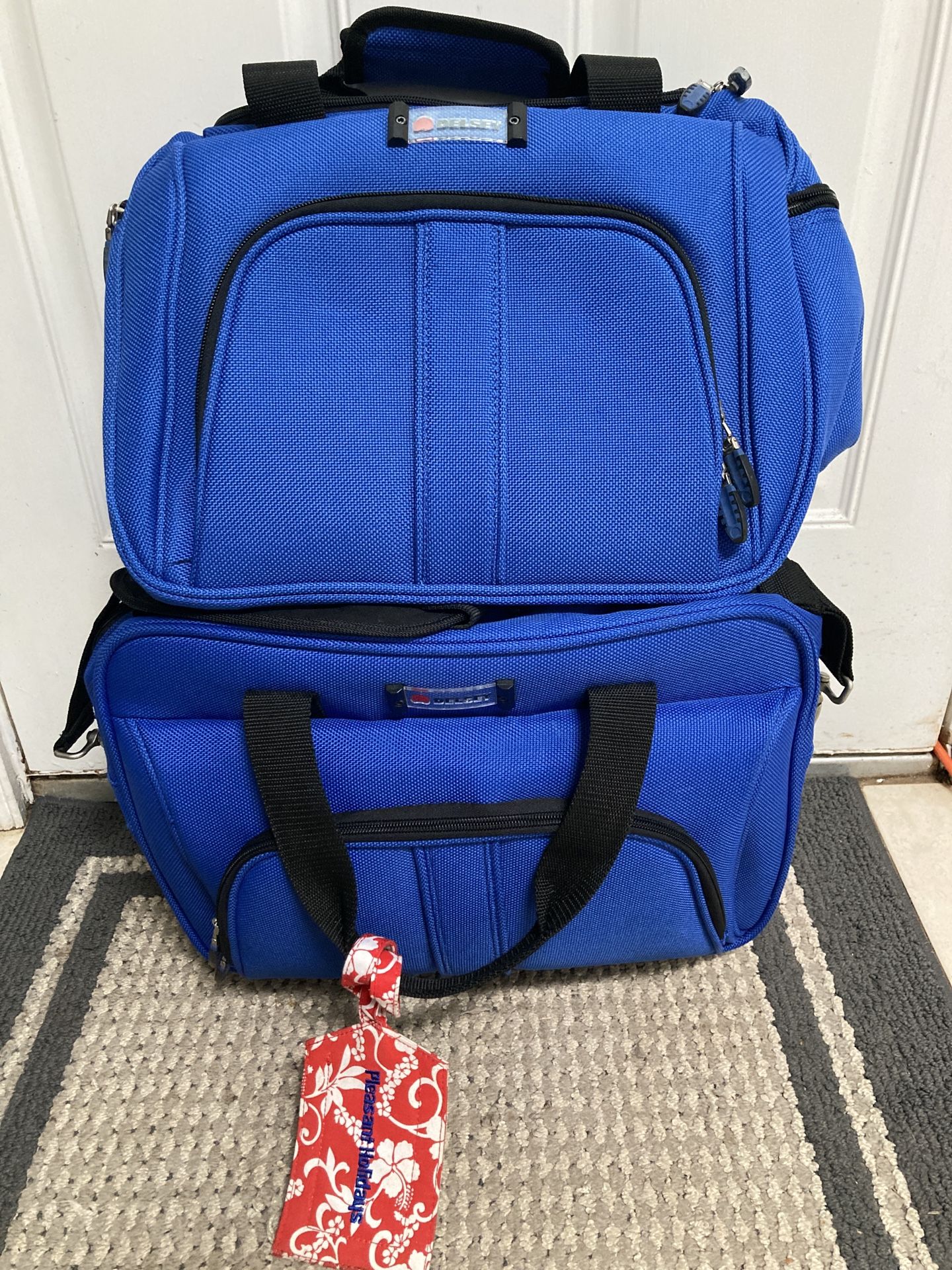 Delsey Luggage 2 Piece 1 Rolling & 1 Carry