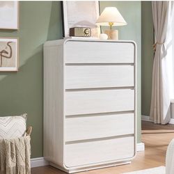 White Wood Dresser