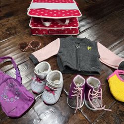 AMERICAN GIRL DOLL CLOTHES AND SHOES ALL FOR $10