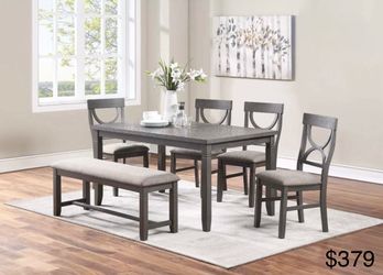 6 pc Dining table set