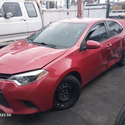 2016 Toyota Corolla For Parts 