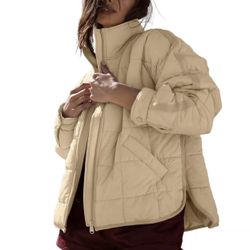 UANEO Women's Down Jacket, Lightweight Zipper Style