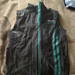 Jaguar Panasonic Full Zip Vest Size Medium