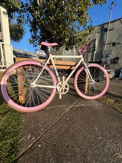 Pink Fixie Bike Micargi