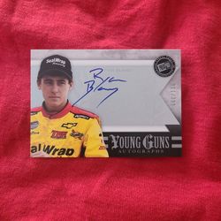 Ryan Blaney 2012 Press Pass Autograph Young Guns Card
