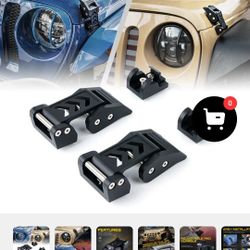 Jeep wrangler Aluminum Hood Latches