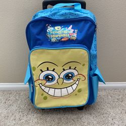 SPONGE BOB KID’S ROLLING BACKPACK