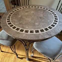 Vintage Marble Dinette Set