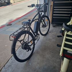 Electric Beach Cruiser Bike, Aluminum Frame 