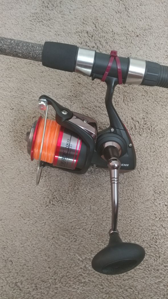 okuma longitude/ penn fierce surf rod/reel combo