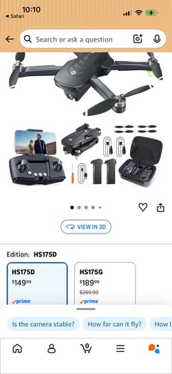 DRONE HOLYSTONE HS175D ( GREAT DEAL )