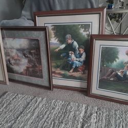 5 Cuadros De Home Interiores 