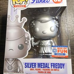 Funko Pop!: Freddy Funko - Silver Medal Freddy - 31000 PCS Limited Edition