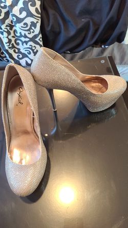 Gold heels