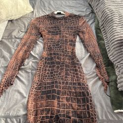 Long Sleeve Short Dress