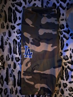 Los angeles dodgers new era spandex camo biker shorts