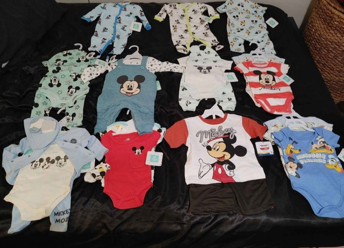 Mickey Mouse Baby Clothes - All New - ⚠️See sizes & prices⚠️