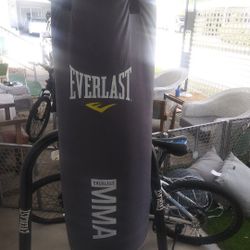 Heavy Punching Bag And Brand New Speed Bag