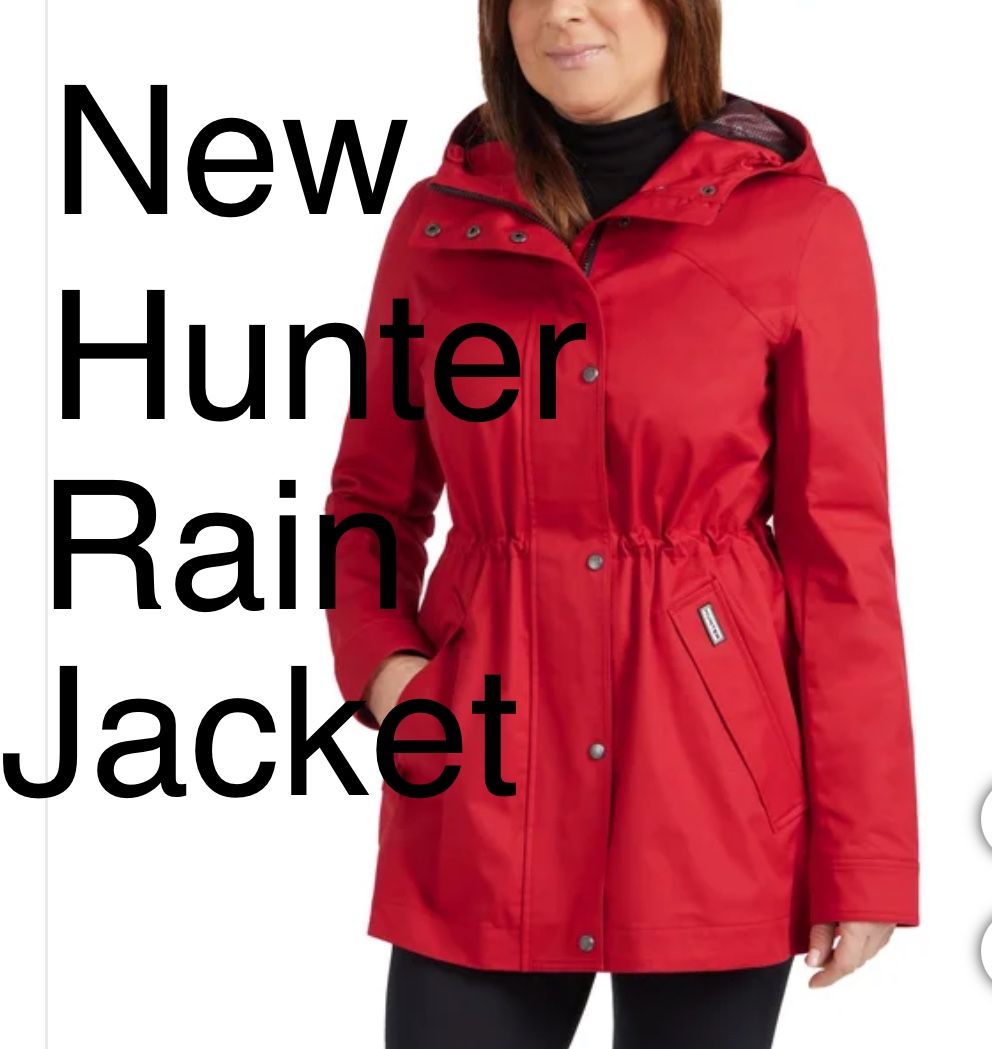 HUNTER BRAND * NEW* Adjustable Raincoat For Women Size Xxl 65$